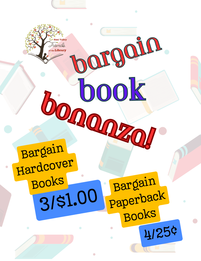 Bookstore Specials Simi Valley Friends of The Library